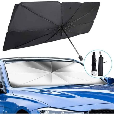 Car Windshield Sun Shade Umbrella Foldable Car Umbrella Sunshade Cover