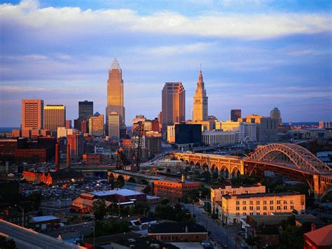 Free Cleveland Skyline Wallpaper Wallpapersafari