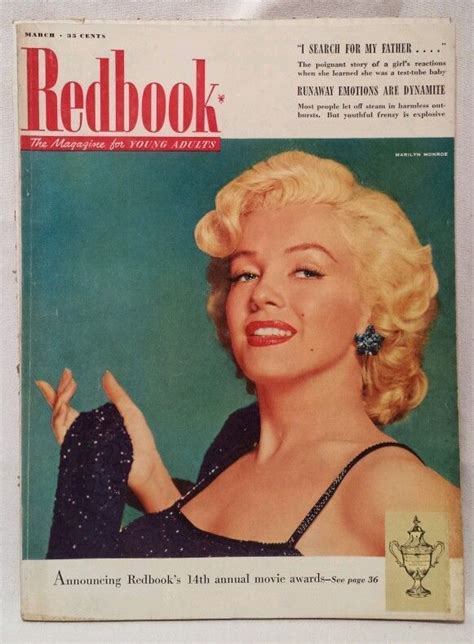 redbook marilyn monroe magazine march 1953 cover vintage gorgeous photo 1721579309