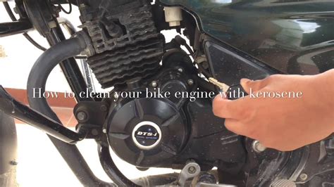 How To Clean Your Bike Engine With Kerosene Youtube