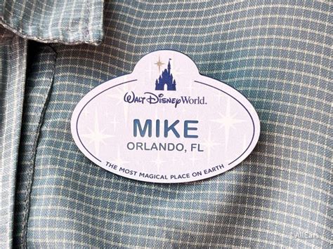 Dont Miss The Details On The New Disney World Cast Member Name Tags