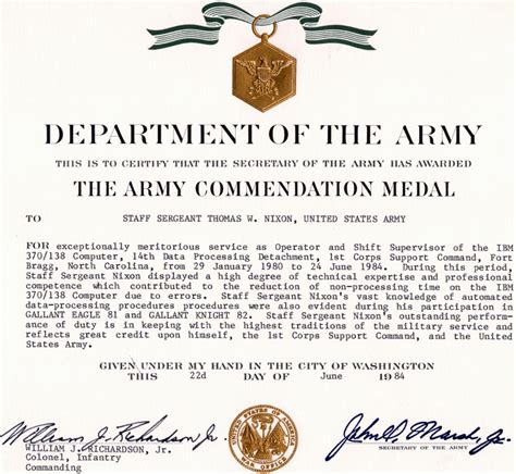 We did not find results for: Army Commendation Medal within Army Certificate Of ...