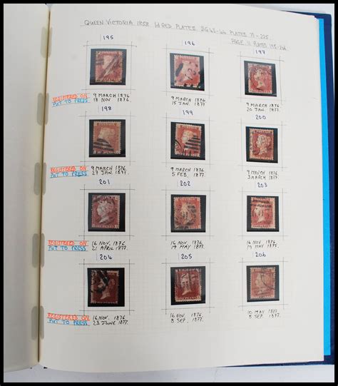 Postal History Penny Red Stamps A Stanley Gibbons Sg 4344 Stamp