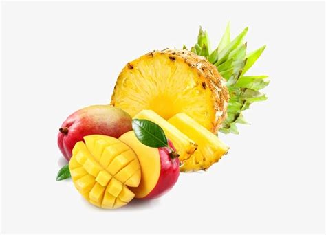 Download Sliced Pineapple Png Image Pineapple And Mango Png Hd