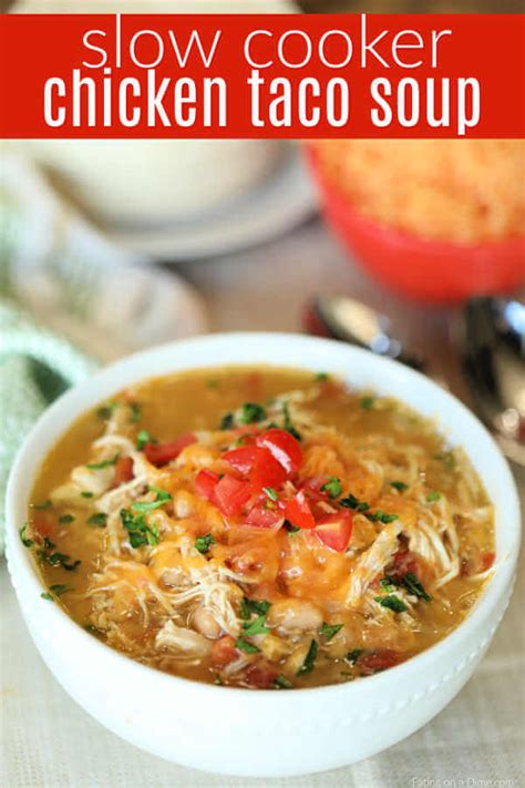 Slow cooker pulled pork chili. Crockpot Chicken Taco Soup - Easy Taco Chicken Soup Recipe