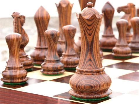 King Chessbaron Contemporary Staunton Rosewood Triple Chess