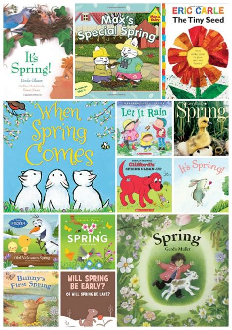 25 Amazing Spring Books For Kids Natural Beach Living