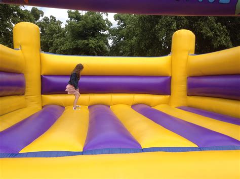 Free Images Girl Play Recreation Yellow Leisure Games Bouncy Castle Playground Slide
