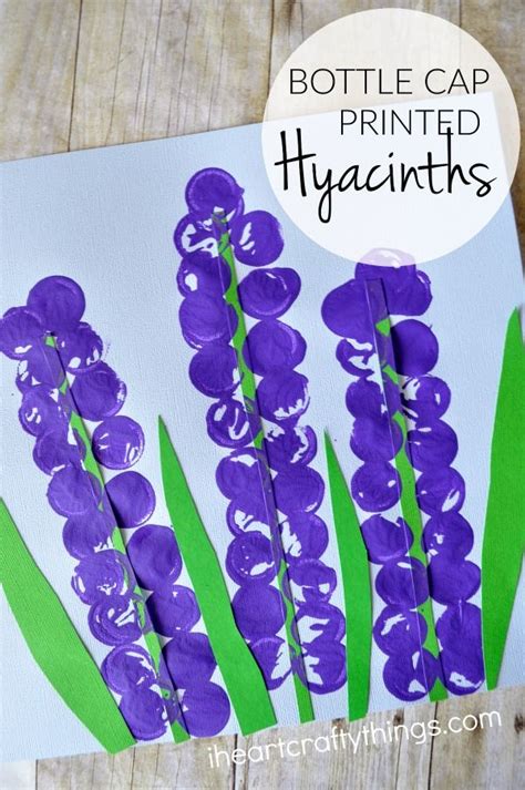 Stunning Hyacinth Flower Craft For Kids Spring Crafts Preschool