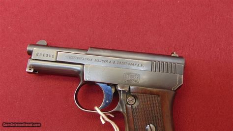 Sold —mauser Model 1910 Semi Auto Pistol 25acp