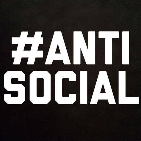 I Am One Of The Antisocial Seven