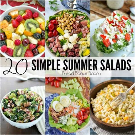 20 Simple Summer Salad Recipes Bread Booze Bacon
