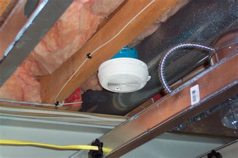 The basement smoke detector shall be installed in the basement, within 10 feet of the stairway. Basement