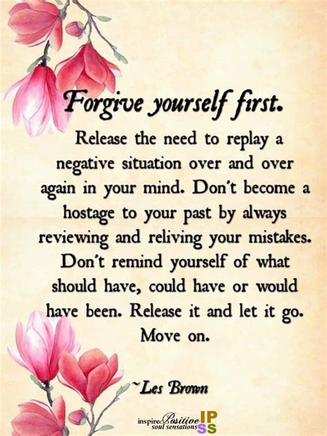 Forgive Yourself First Releaseitandletitgo With Images Forgiveness