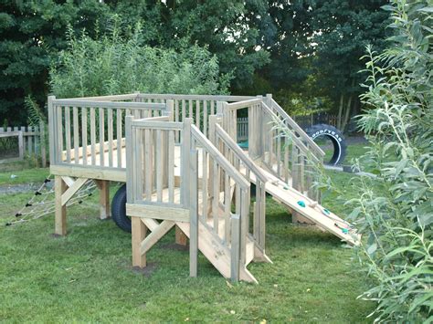 A Great Activity Platform We Installed At A School Its Got A Slide