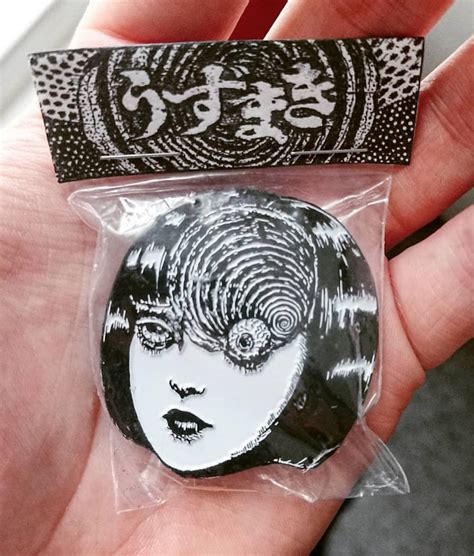 On The Lookout For Junji Ito Enamel Pins And Bought This Gem Know