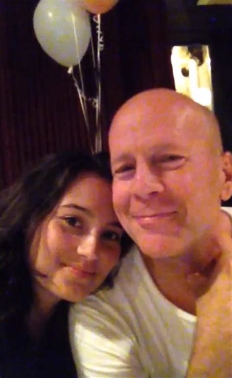 emma heming willis shares sweet home movies of husband bruce for his birthday he is pure love