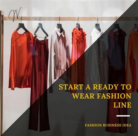 Fashion Business Ideas Start A Ready To Wear Fashion Line