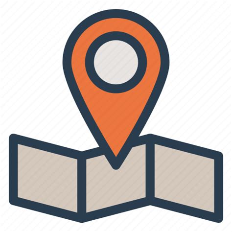Direction Ecommerce Gps Location Map Navigation Place Icon