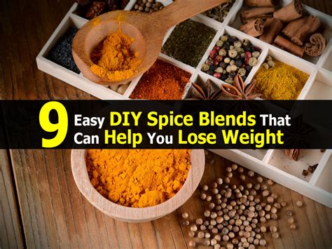 9 Easy Diy Spice Blends That Can Help You Lose Weight