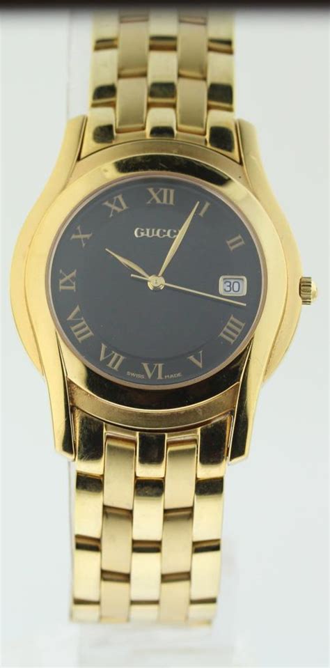 Mens Gucci 5400m Watch Evaluated By Independent Specialist
