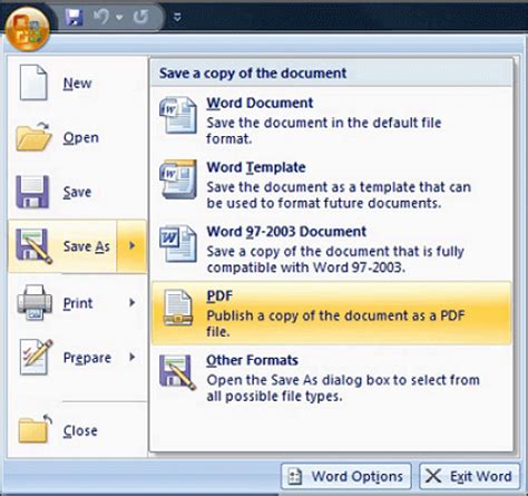 Come Convertire Un Documento Word In Pdf Offline Download Gratuiti