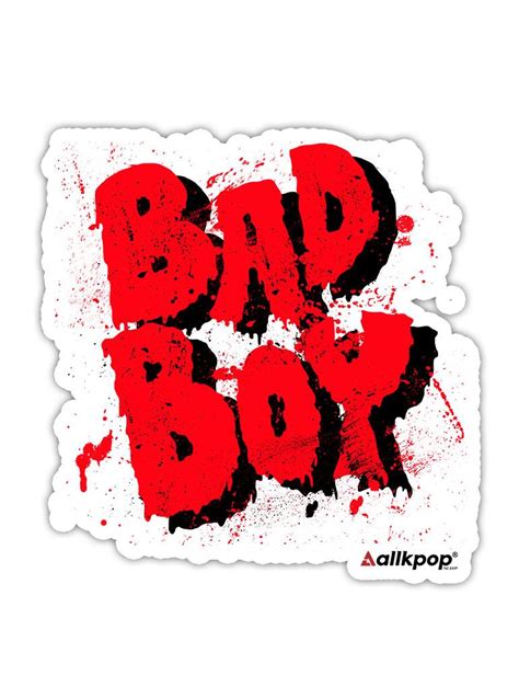 Bad Boy Sticker Allkpop The Shop