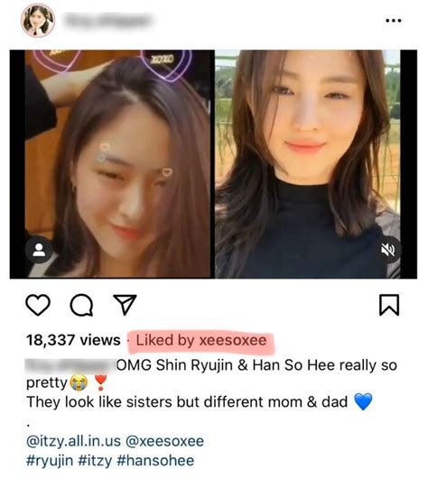 Han So Hee And Itzy Ryujin Respond To Being Each Others Lookalike