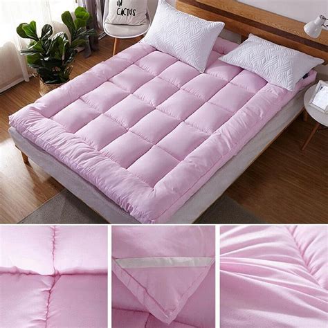 Pillow Top Mattress Pad Cover Bed Topper Protector Soft Hypoallergenic