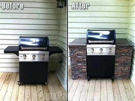 Bbq Grill Surround Google Search Diy Outdoor Kitchen Outdoor Grill Station Diy Grill