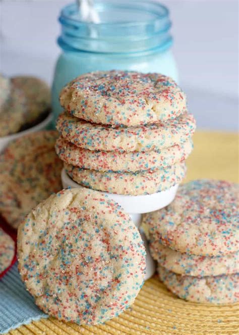 What makes cookies chewy is the sugar melting when baked. These are the world's best sugar cookies! They are soft, chewy, keep well, and have a simple ...