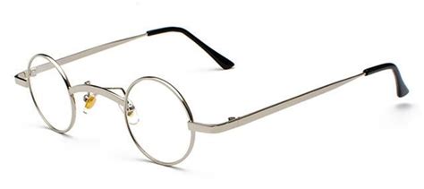 Peekaboo Small Round Eyeglasses Frames Men Vintage 2018 Silver Gold Me Novahe Eyeglass