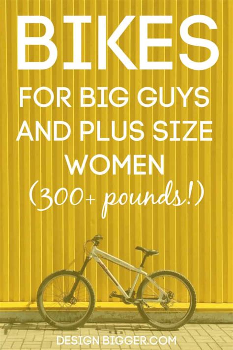 the 5 best bikes for plus sized women up to 300lbs