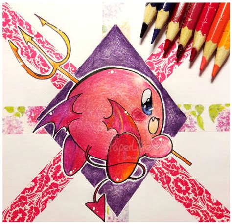 May 5 Devil Kirby By Paperlillie On Deviantart