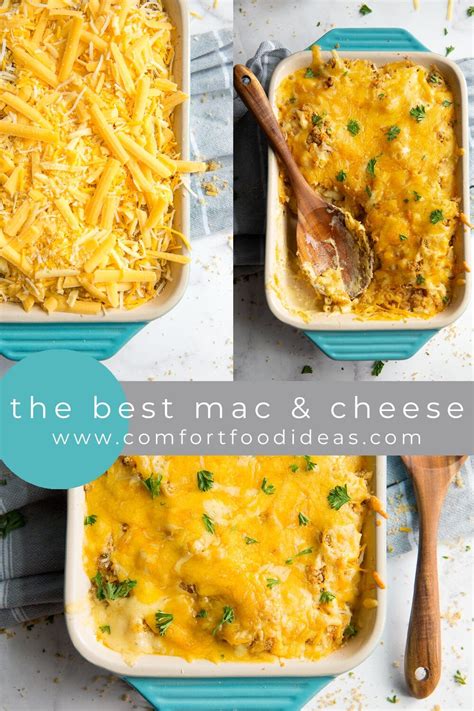 Creamy Mac And Cheese Comfort Food Ideas Dinner Side Dish