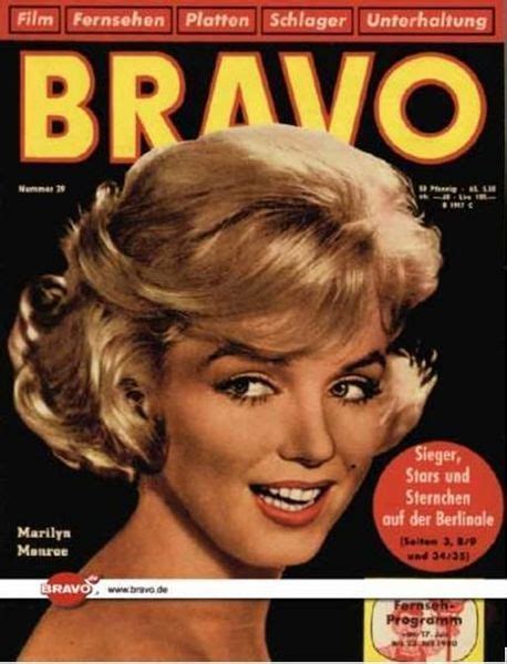 Bravo German Magazine July 1960 Mastering Marilyn