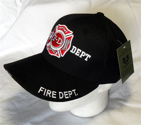Fire Department Hat Baseball Cap Show Your Apprecitian For Emergency