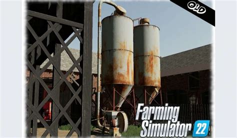 Small Old Grain Silo V1 0 FS22 Farming Simulator 22 Mod FS22 Mod