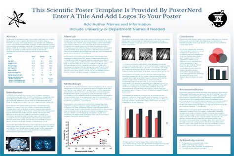 Scientfic Poster Powerpoint Templates Posternerd