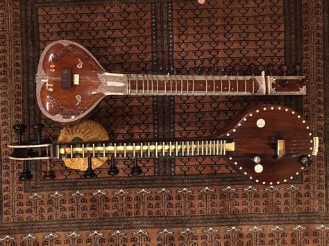 Mysore Veena And Sitar Juxtaposed They Make Such A Wonderful Pair