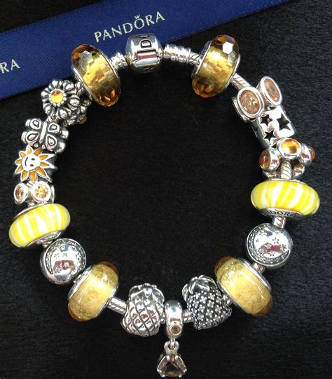 Pandora Yellow Sunshine Bracelet > I have the yellows, and put the bee
