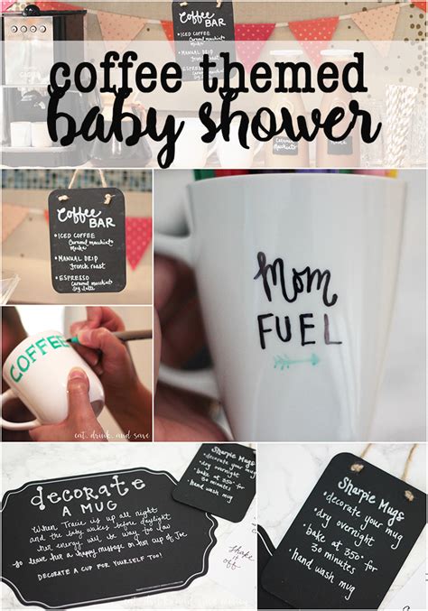 Coffee Themed Baby Shower Eat Drink And Save Money