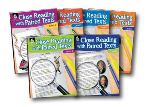 Close Reading With Paired Texts Set Of 6