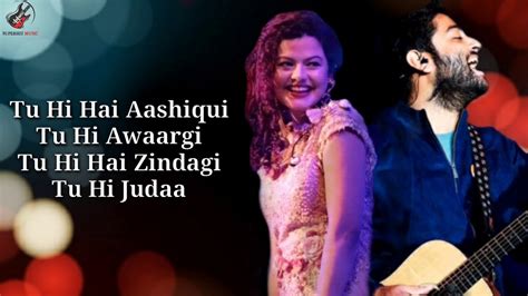 Tu Hi Hai Aashiqui Lyrics Arijit Singh Palak Muchhal Chords Chordify