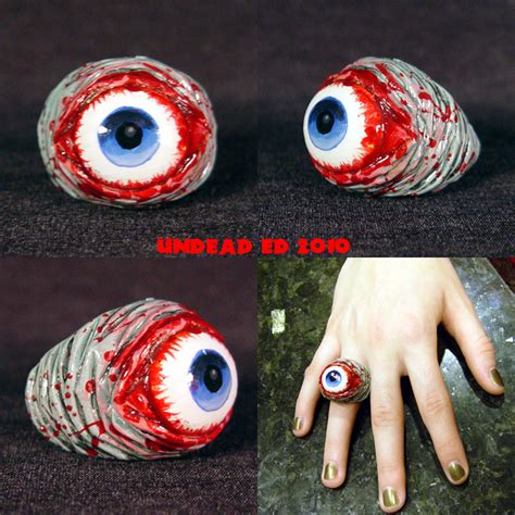Jan rotter, sein heimtrainer, lobt seinen schützling: Rot Ring Blue Zombie evil eye by Undead-Art on DeviantArt