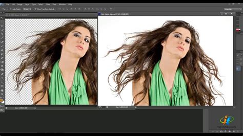 How To Use The Background Eraser Tool Photoshop Tutorial Youtube