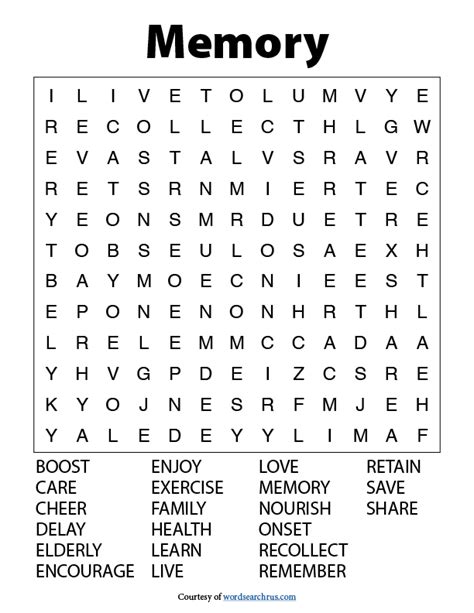 Free Easy Printable Word Search Puzzles For Adults Crossword Printable