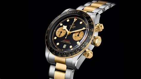 Introducing The Tudor Black Bay Chronograph Steel And Gold Watch Dandy