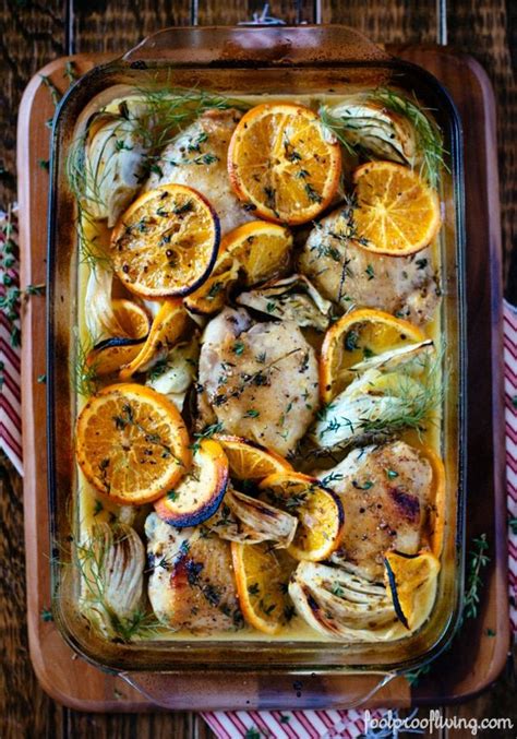 • posted on february 17, 2015. Oven-Roasted Orange Chicken with Fennel - Foolproof Living ...