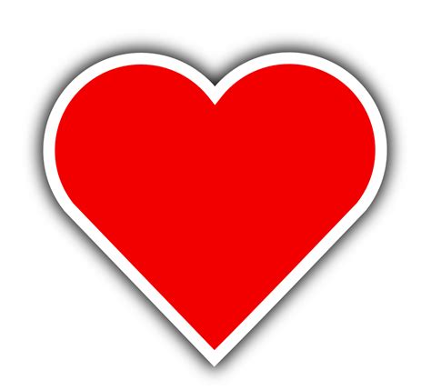 Red Heart Png Image Free Download Transparent Image Download Size